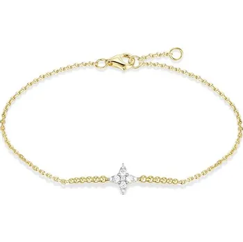 Náramek Zlatý náramek AURINO se zirkony T27269FCZZ4Y-1