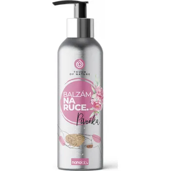 Péče o ruce Nanolab Pečující balzám na ruce po úklidu - pivoňka 150 ml