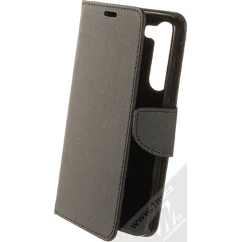Pouzdro na mobilní telefon 1Mcz Fancy Book flipové pouzdro pro Samsung Galaxy S23 Plus černá (black)