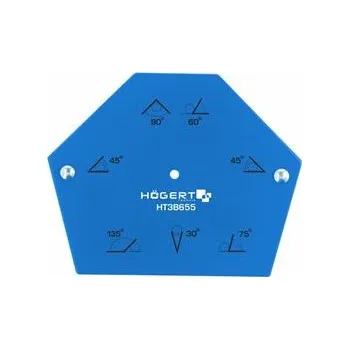 Příslušenství ke svářečce Högert Magnetický svařovací úhelník šestihranný, 34 kg