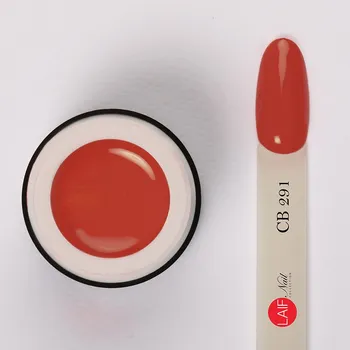 Umělé nehty Laif Barevný UV/LED gel oranžový CB 291 Mojave 6ml