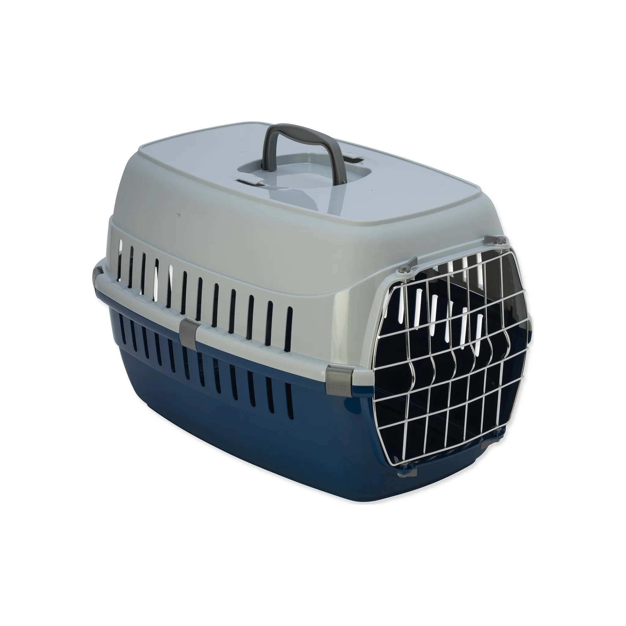 Fotografie 1 - Přepravka pro zvíře Dog Fantasy Carrier 58 x 35 x 37 cm modrá