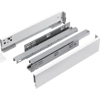 Nábytkové kování K-StrongMax 18 zásuvka H89/600mm, bílá (K-StrongMax 18 zásuvka H89/600mm, bílá)