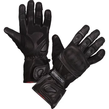 Moto rukavice moto rukavice MODEKA SAHARA TRAVELLER černé Velikost: 12 (3XL)