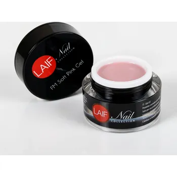 Umělé nehty Laif FM Soft Pink stavební UV/LED gel 6-50ml 15ml: 15ml