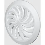 Den Braven - mřížka větr.kruhová se síť. uzavíratelná bílá 11 cm