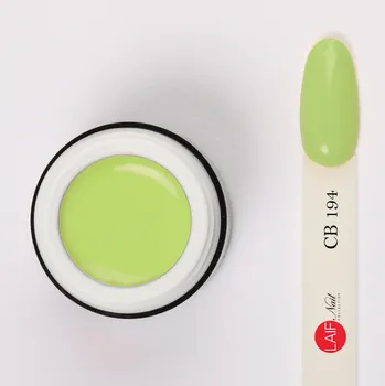 Umělé nehty Laif Barevný UV/LED gel zelený CB 194 Caipikiwi 6ml