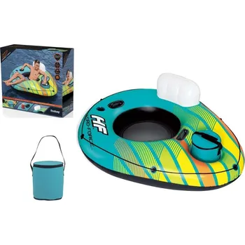 Člun Mamido Velké nafukovací křeslo do vody s taškou Bestway 43398