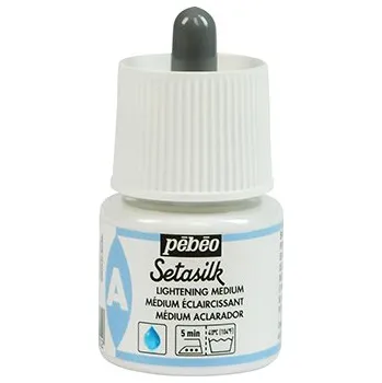 Speciální výtvarná barva Zesvětlovací medium Setasilk pro barvy na hedvábí 45ml (Zesvětlovací medium Setasilk pro barvy na hedvábí 45ml)