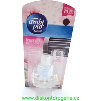 Osvěžovač vzduchu AMBI PUR CARNáhradní náplň BLOSSOM & BREEZE 7ml