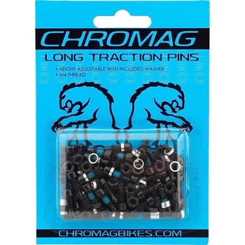 Pedál na kolo Náhradní piny - CHROMAG Synth 40ks - černá