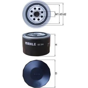 Filtr do auta Olejový filtr MAHLE OC 384