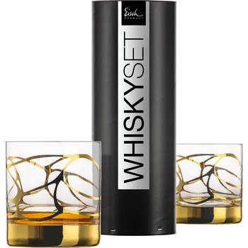 Sklenice Eisch STARGATE GOLD Sada 2 sklenic na whisky