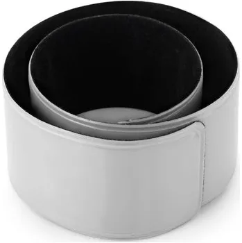 Pánská móda L-merch Reflexní pásek - Stříbrný