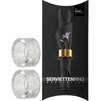 Kroužek na ubrousek Eisch NAPKIN RINGS Sada 2 kroužků na ubrousky hamilton