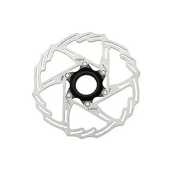 Brzda na kolo XON XBR-09 brzdový kotouč Center Lock 160 / 180 mm Barva: stříbrný, Rozměr: 180mm