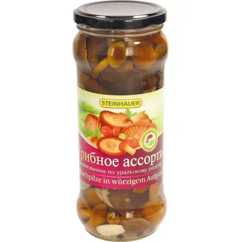 Koření Marinovaný houbový mix 315g Steinhauer