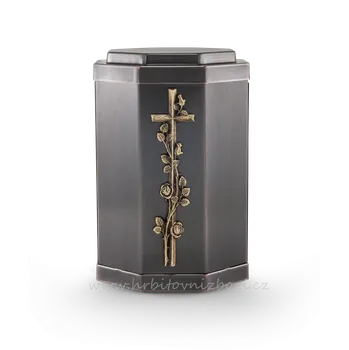 Smuteční dekorace Urna měděná 787