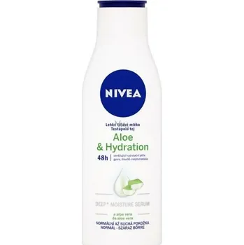 Tělové mléko Nivea Aloe Hydration lehké tělové mléko 250 ml