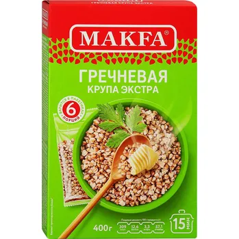 Luštěnina Pohanka ve varných sáčcích 400g Makfa