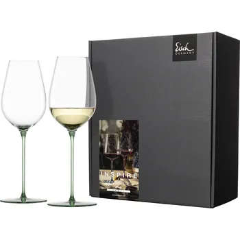 Sklenice Eisch INSPIRE SENSISPLUS Sada 2 sklenic na osvěžující vína zelená