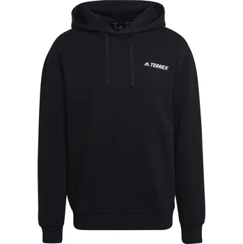 Pánská mikina Pánská Mikina ADIDAS TX LOGO HOODY HE1763 – Černá S