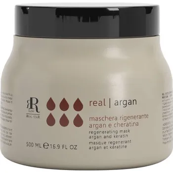 Vlasová regenerace RR Argan Star regenerační maska pro křehké vlasy 500 ml