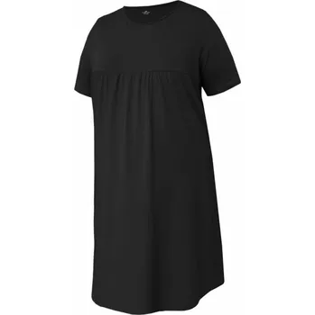 Dámské šaty Dámské šaty, krátký rukáv NEVURA 881 černá 3XL