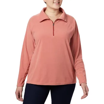 Dámská mikina Dámská Fleecová mikina COLUMBIA GLACIAL IV 1/2 ZIP 1802201639 – Oranžová M