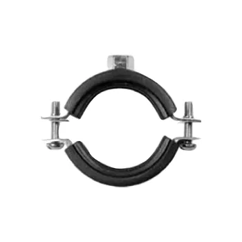 Objímka dvoušroubová s gumou 4", 102 - 116 mm