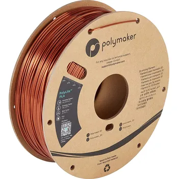 Filament Polymaker PolyLite Silk PLA Bronze 1,75mm 1kg
