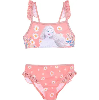 Dívčí plavky Meruňkové dvoudílné plavky s květinami Disney Frozen Velikost: 110