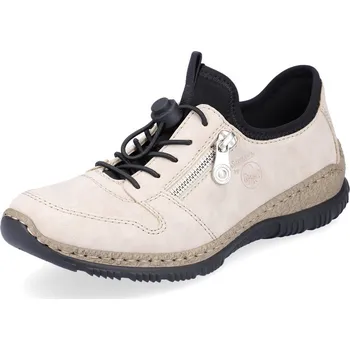 Dámské tenisky Dámská obuv celoroční RIEKER DC N32G0-60 béžová 36