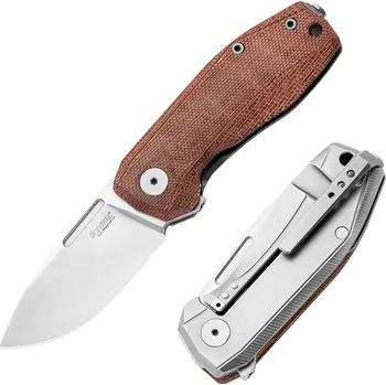 kapesní nůž Zavírací nůž Lionsteel Nano - Natural canvas