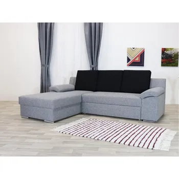 Sedací souprava Nábytek VACULÍK Sedačka s otomanem PETRA - rozkládací + úložný prostor VARIANTA PROVEDENÍ: (š): 255 cm - opěry STANDART (48 cm)