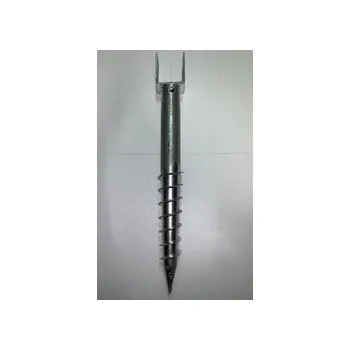 Zemní vrut Zemní vrut typ U140x70 x1000, Rozměr : 140x70x1000