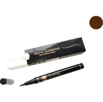 Přípravek na oči Curiosa Neways Henna Eyebrows pero na obočí Barva: Tmavě hnědá