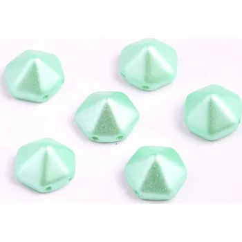 Korálek Dvoudírkový hexagon č174