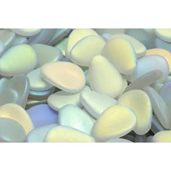 Korálek Lístek sasanky 11x16mm č. 50 (11x16mm)