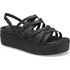 Dámské sandále Crocs Brooklyn Strappy Low Wedge 206751-001