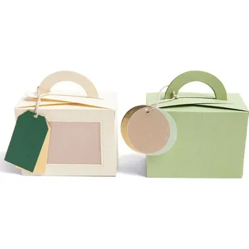 Řezačka papíru Sizzix Dárková krabička - vyřezávací kovové šablony Thinlits Plus (5ks)