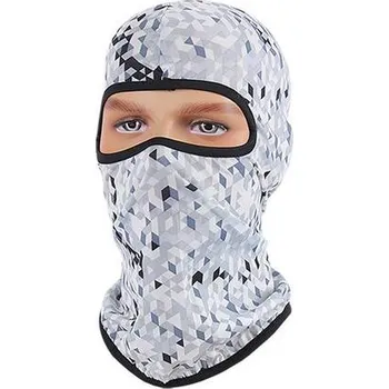Kukla Balaclava | kukla pro ochranu - Kostkovaná bílá
