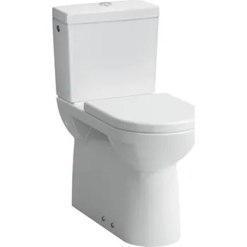 WC sada Laufen Stojící kombinační mísa, hluboké splachování, dvojité splachování Dual Flush, VARIO odpad Série LAUFEN PRO LAU-H8249554002311