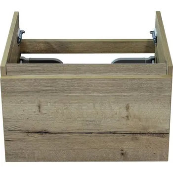 Koupelnový nábytek Koupelnová skříňka pod umyvadlo Sanox Frozen dub přírodní 60 x 40 x 45 cm