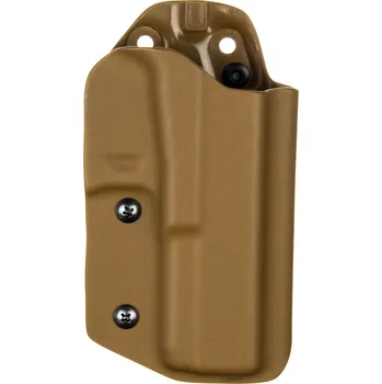 Příslušenství pro sportovní střelbu RH Holsters TAC - Glock 17/22/31 - taktické kydexové pouzdro - coyote hnědá Pouzdro je pro: Levák