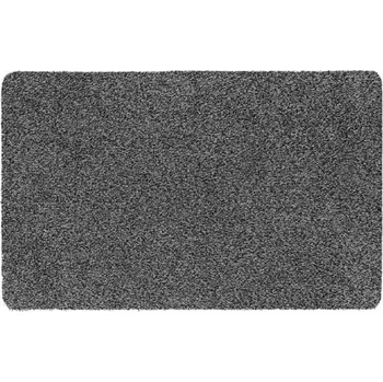 Rohožka Antracitová vnitřní čistící pratelná vstupní rohož FLOMA Calais - 40 x 60 x 0,6 cm