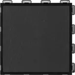 Černá plastová terasová dlažba FatraStep Slateris - 30 x 30 x 1,3 cm