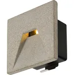BIG WHITE (SLV) CONCRETO EL nástěnné zápustné svítidlo šedé, 3,2 W, 45 lm, 3000 K 1006406