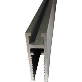 Stavební profil Hliníkový profil pro sklenené dveře L-3200mm