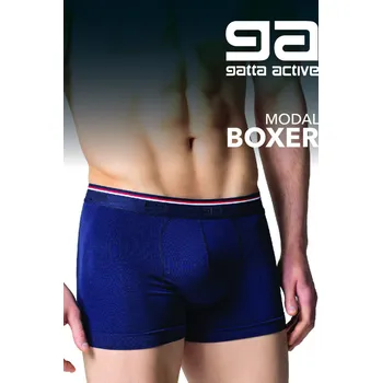 Boxerky Pánské boxerky - MODAL tmavě modrá XXL